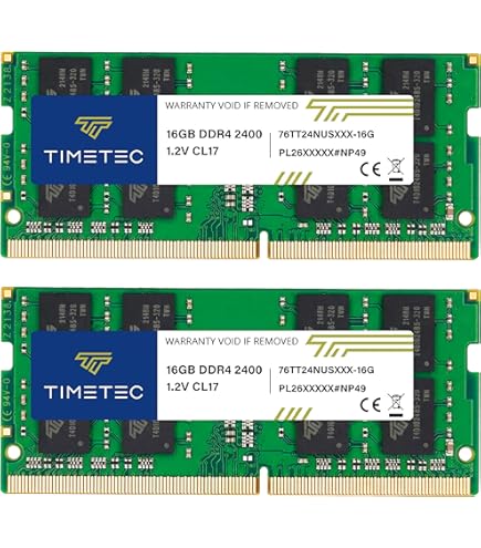 Timetec 32GB KIT (2x16GB) DDR4 2133MHz (PC4-2133P) PC4-17000